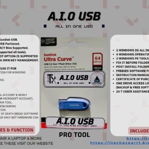 64GB USB ALL IN ONE TOOLS FOR TECHNICIAN